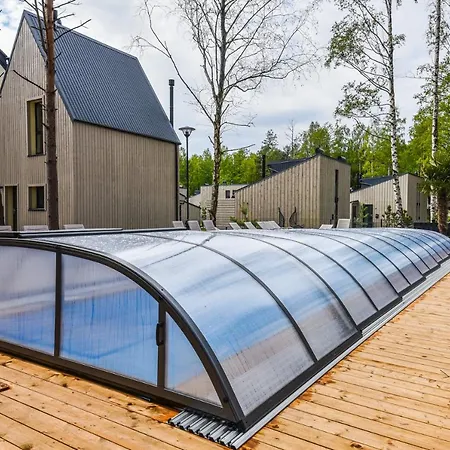 Jaukus Pajurio Namelis Boho House Su Baseinu Ferienhaus