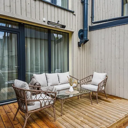 Jaukus Pajurio Namelis Boho House Su Baseinu 別荘
