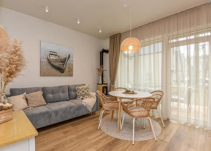 Holiday home Jaukus Pajurio Namelis Boho House Su Baseinu