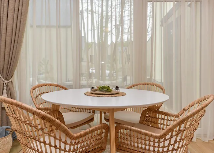 Holiday home Jaukus Pajurio Namelis Boho House Su Baseinu